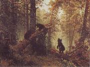 Ivan Shishkin Morning in a Pine Forestf Spain oil painting artist